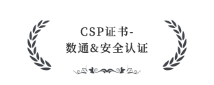 CSP证书-数通&安全认证服务伙伴